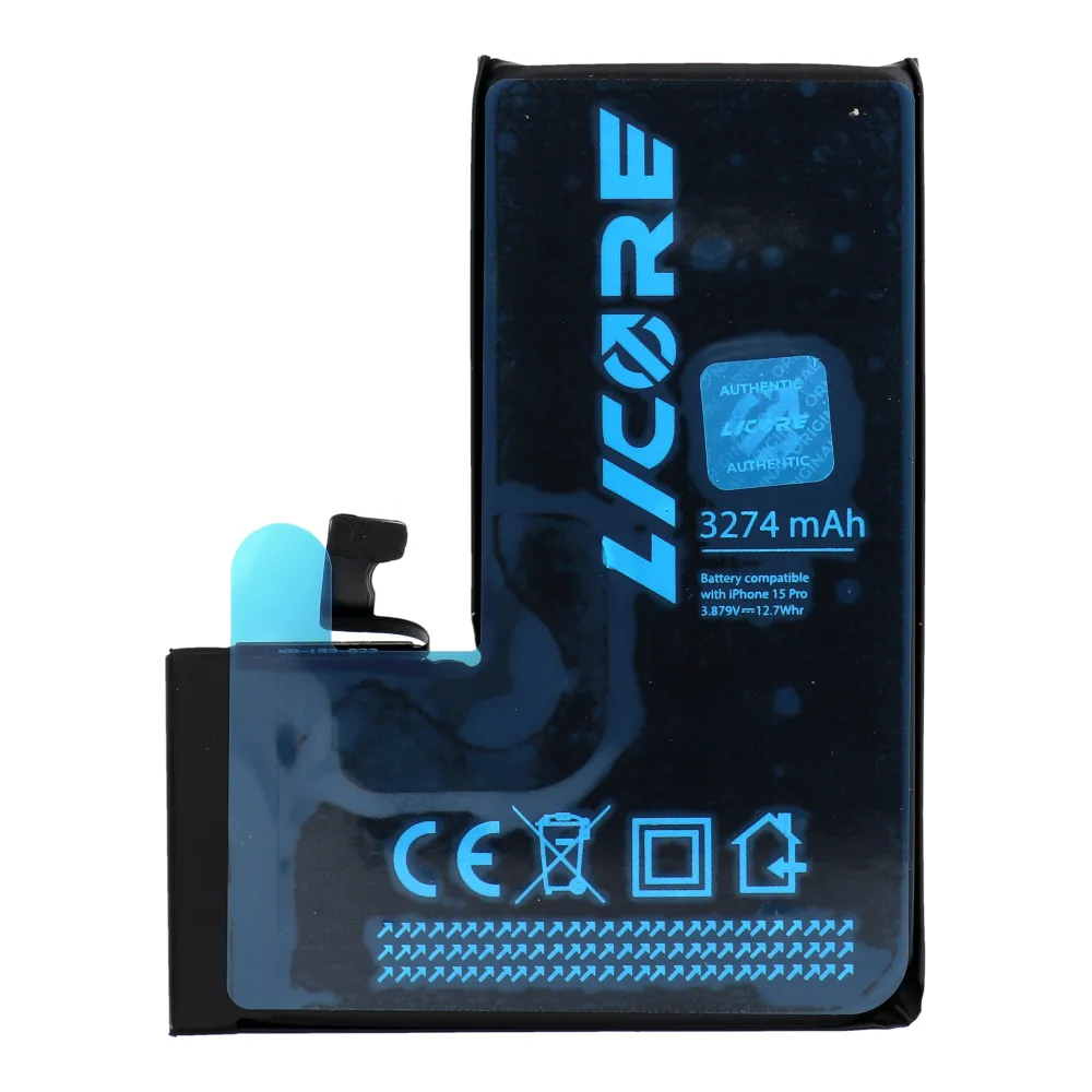 AKKU passend für Iphone 15 Pro 3274 mAh LICORE