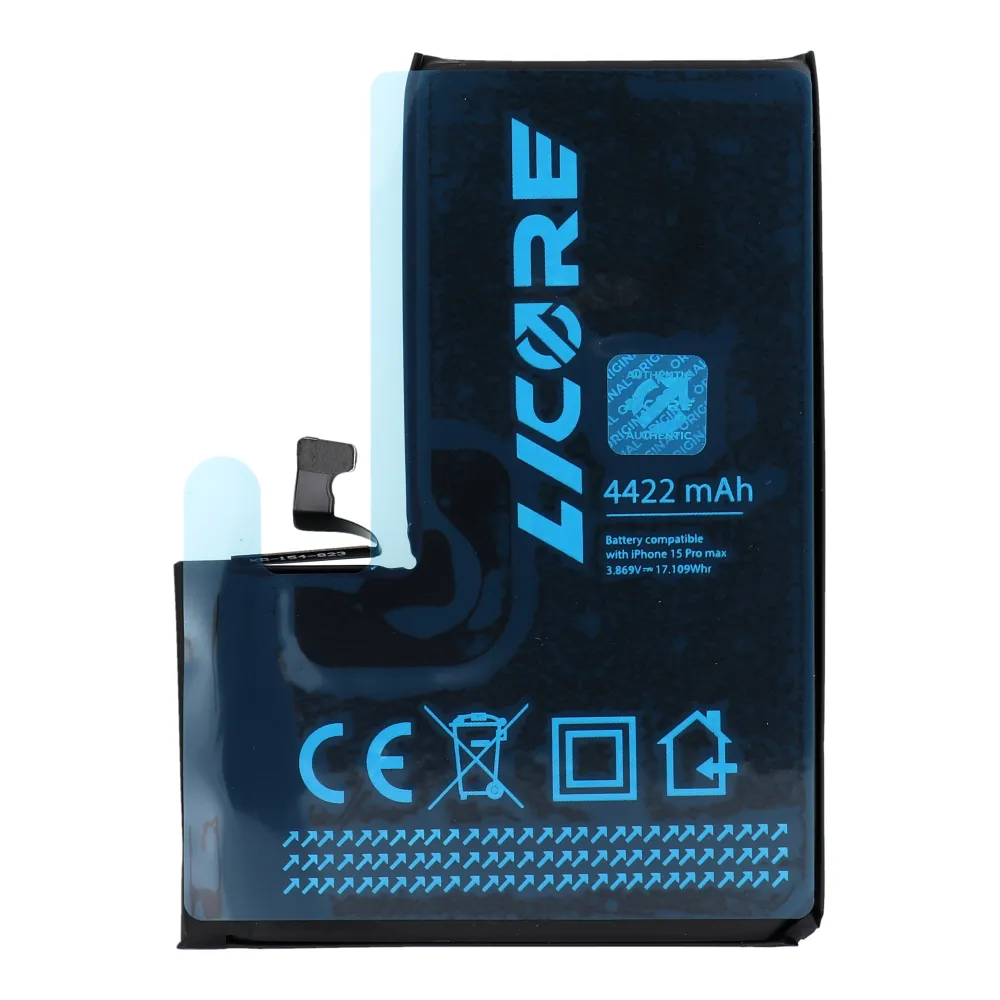 AKKU passend für Iphone 15 Pro Max 4422 mAh LICORE