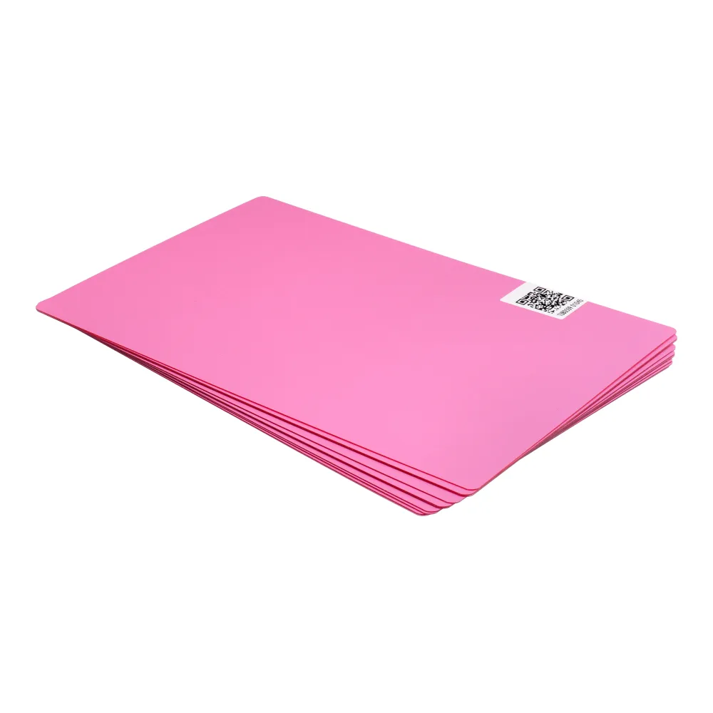 Film passend für back cover 180 x 120 mm 10 pcs - pink with brocate