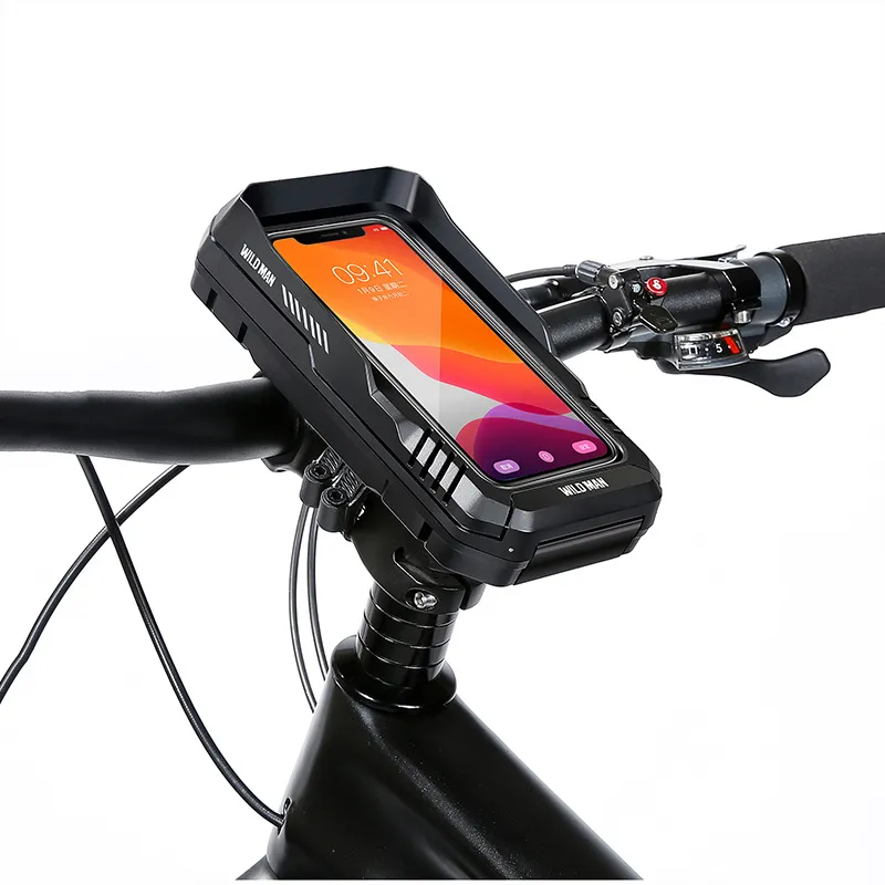 WILDMAN traveling bag passend für bike handlebars 0,5L (4 "- 7") FK4 black
