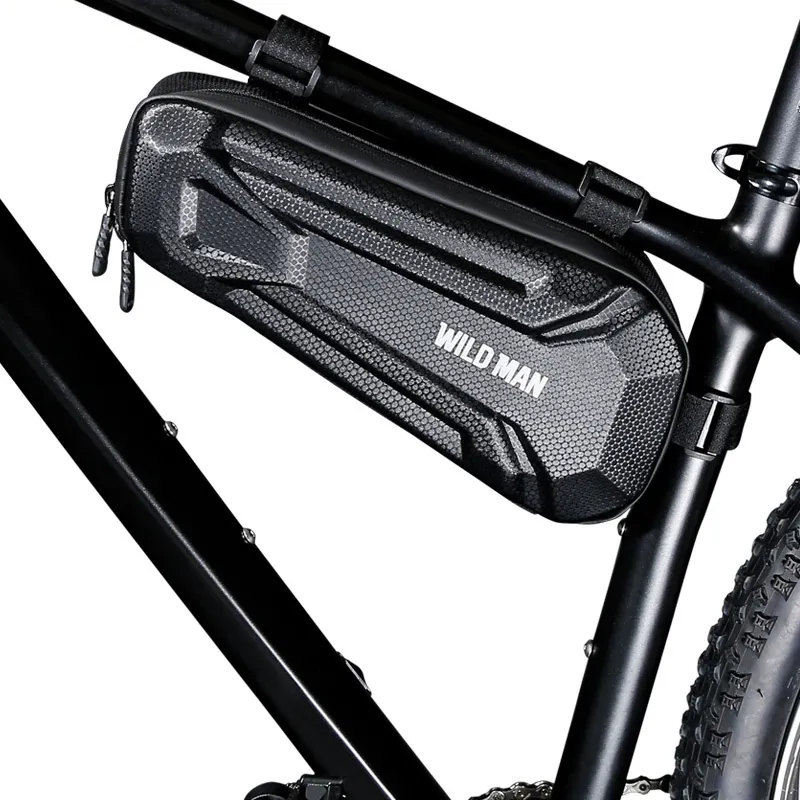 WILDMAN traveling bag under the bike frame with zipper 1,8L XT9 black