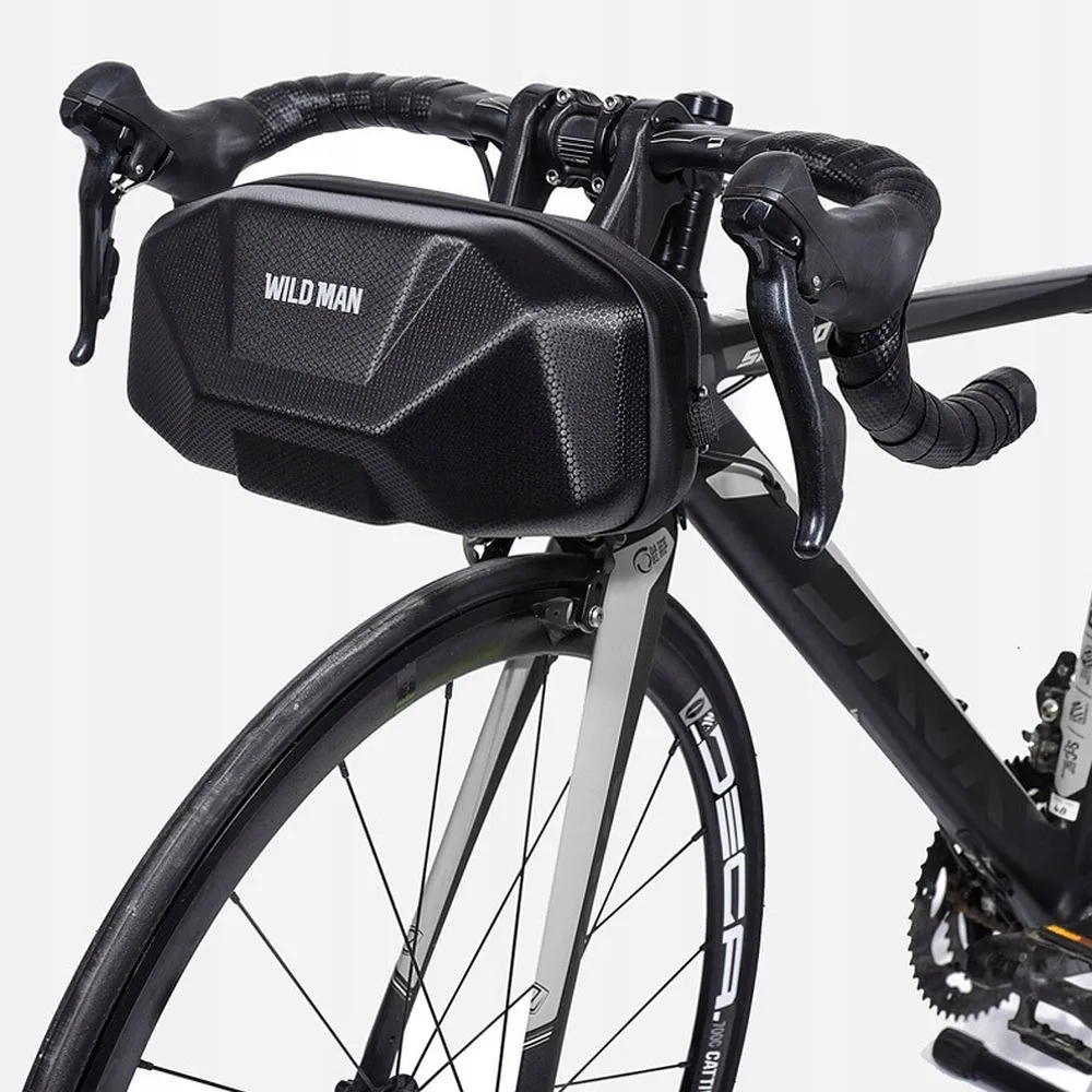 WILDMAN traveling bag passend für bike handlebars with zipper 3,5L X9 black