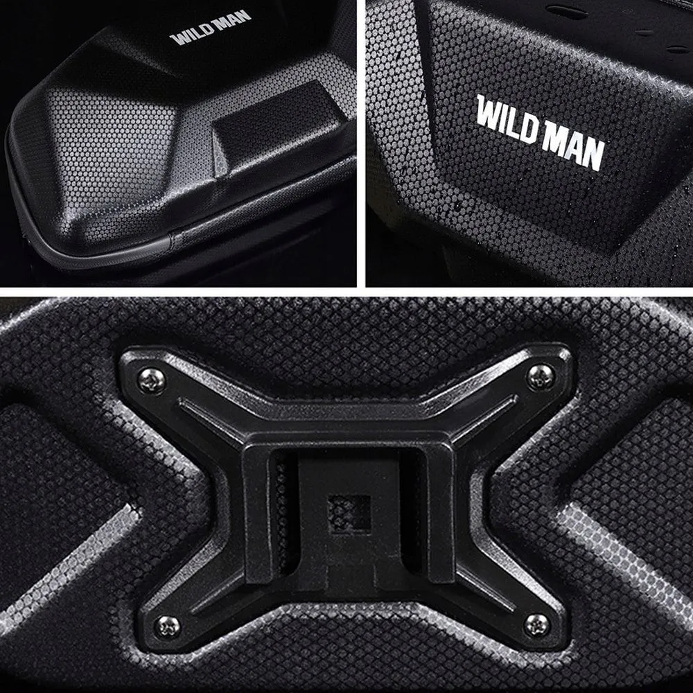 WILDMAN traveling bag passend für bike handlebars with zipper 3,5L X9 black