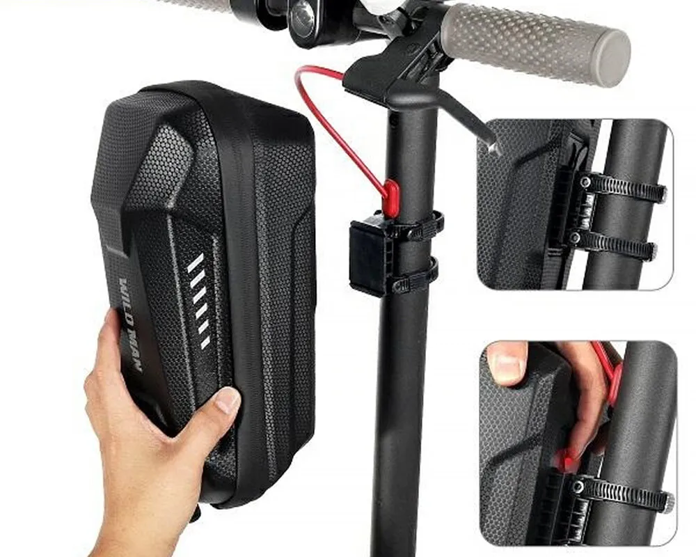 Halter / Tasche passend für Roller wasserdicht 4L ES8X Max WILDMAN