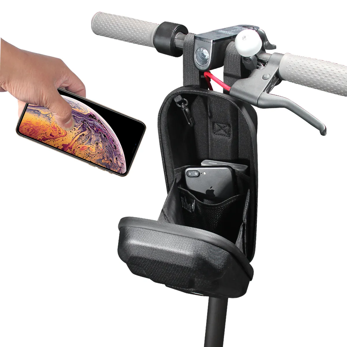 Halter / Tasche passend für Roller wasserdicht 2L TS8 WILDMAN