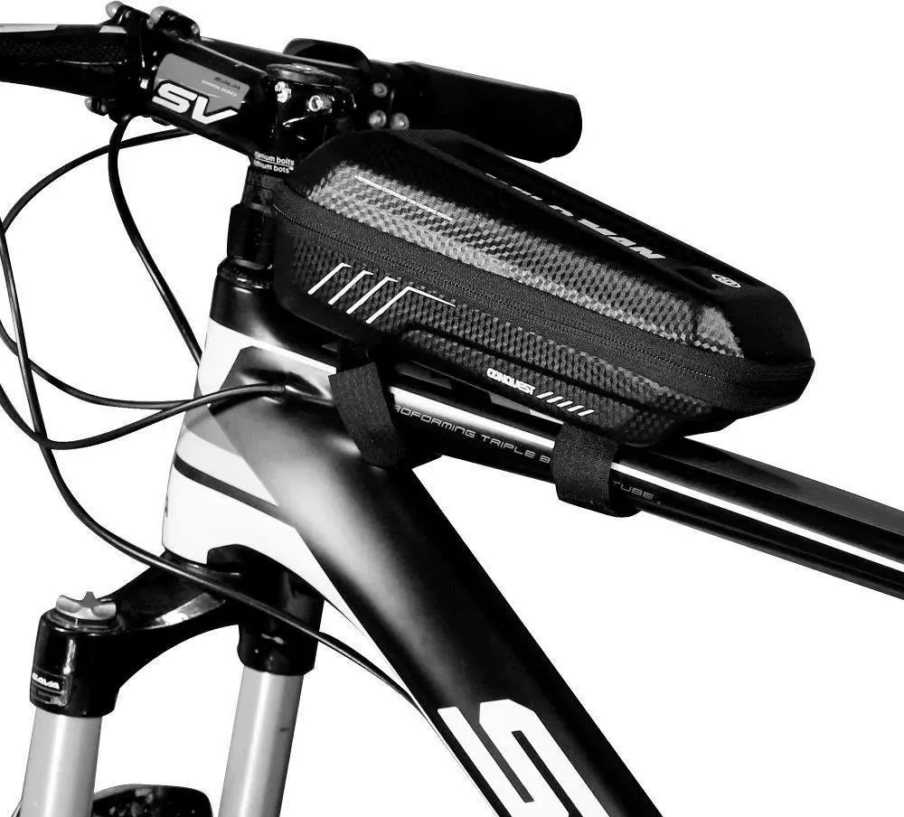 WILDMAN traveling bag passend für bike frame with zipper 1L E5S black