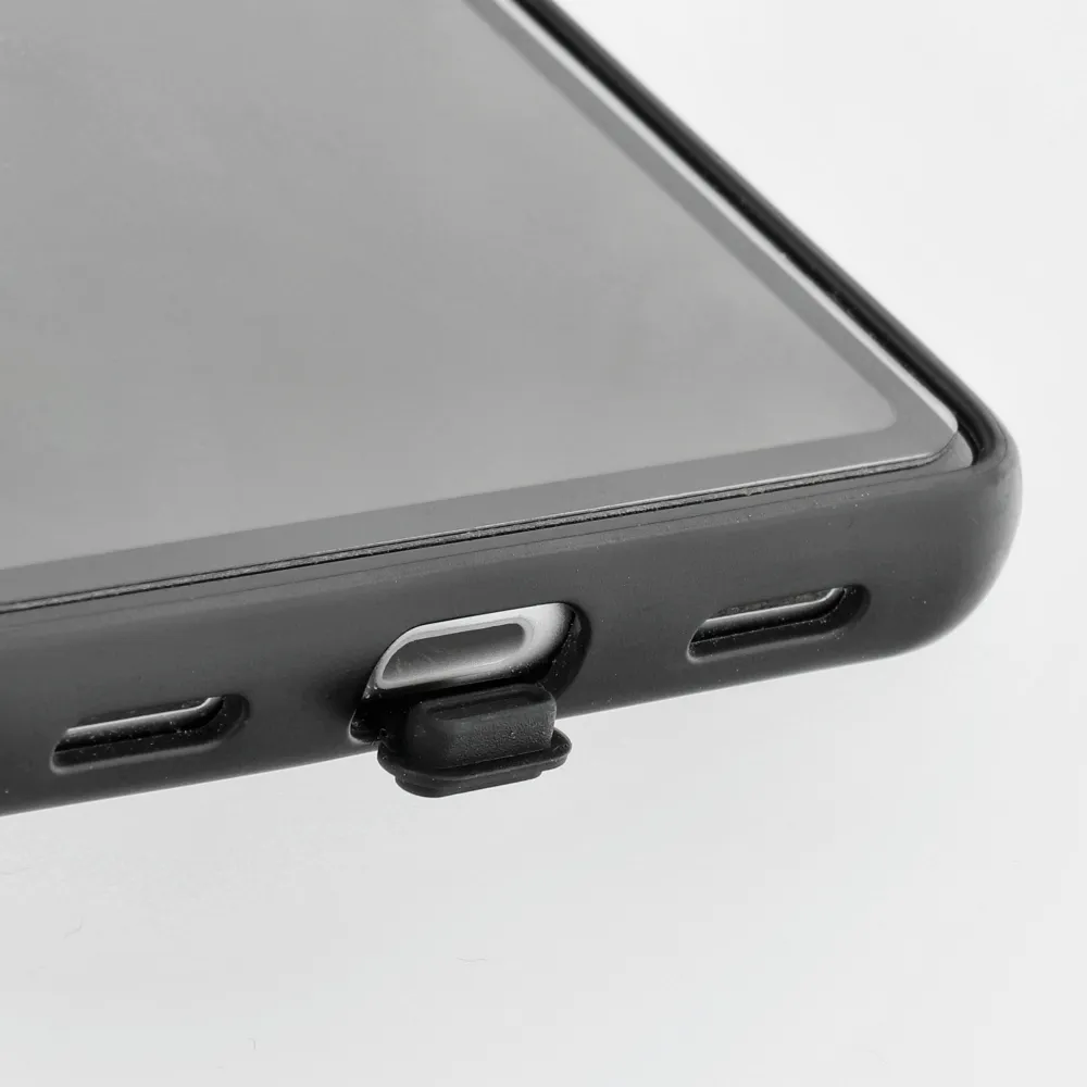 Lightning Charging Socket Cap with Holder black