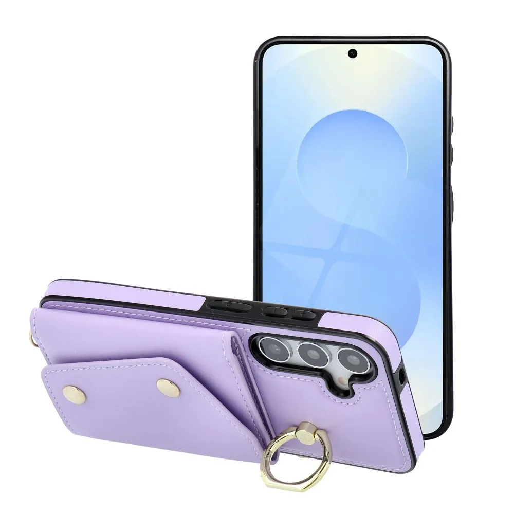 Case passend für Samsung S25 Wonder with wallet lilac