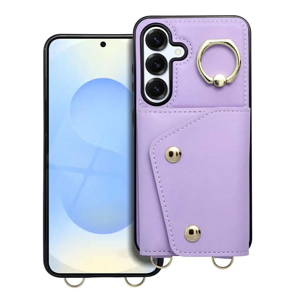 Case passend für Samsung A15 5G Wonder with wallet lilac