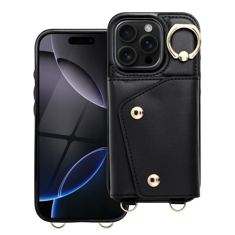 Case passend für iPhone 14 Wonder with wallet black