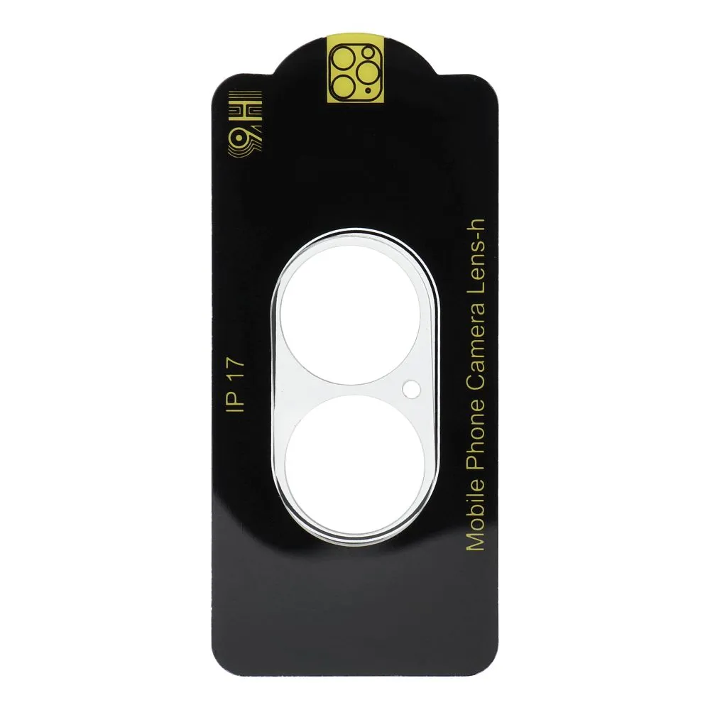 5D Full Glue Gehärtetes Glas passend für Kamera - passend für iPhone 17 Transparent