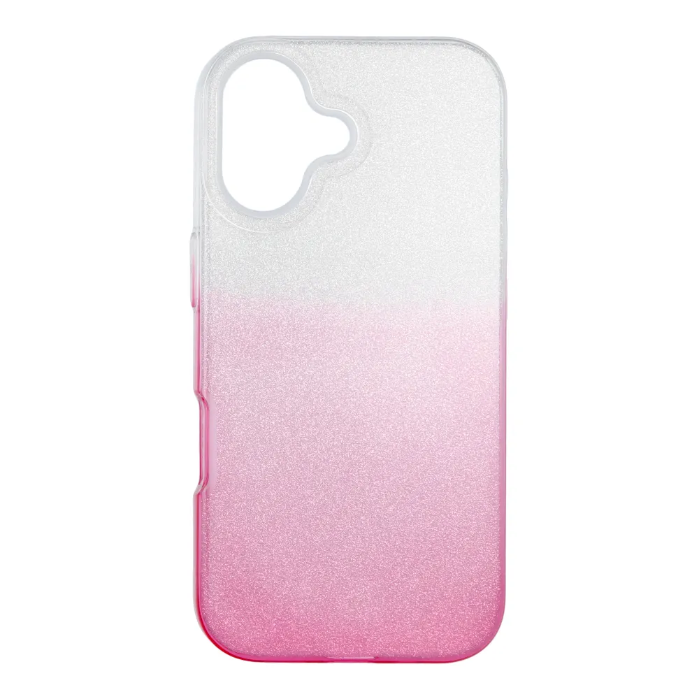 Case passend für iPhone 17 Shining transparent pink