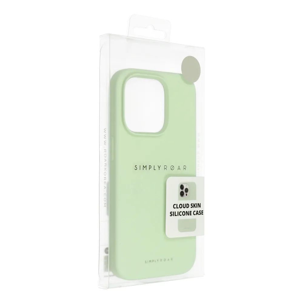 ROAR case CLOUD SKIN passend für IPHONE 17 Pro / 18 Pro Light green
