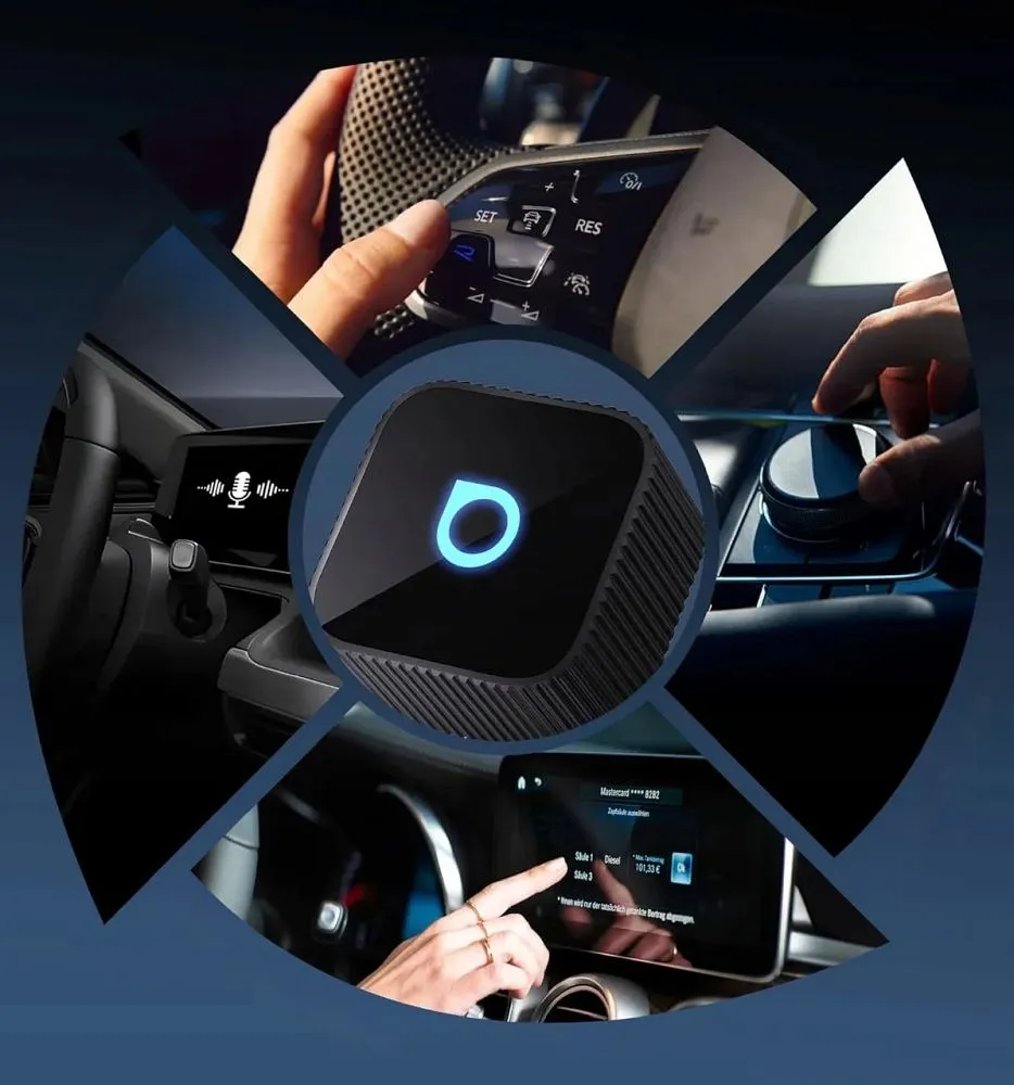 Wireless car adapter OTTOCAST Mini Cube T2 black