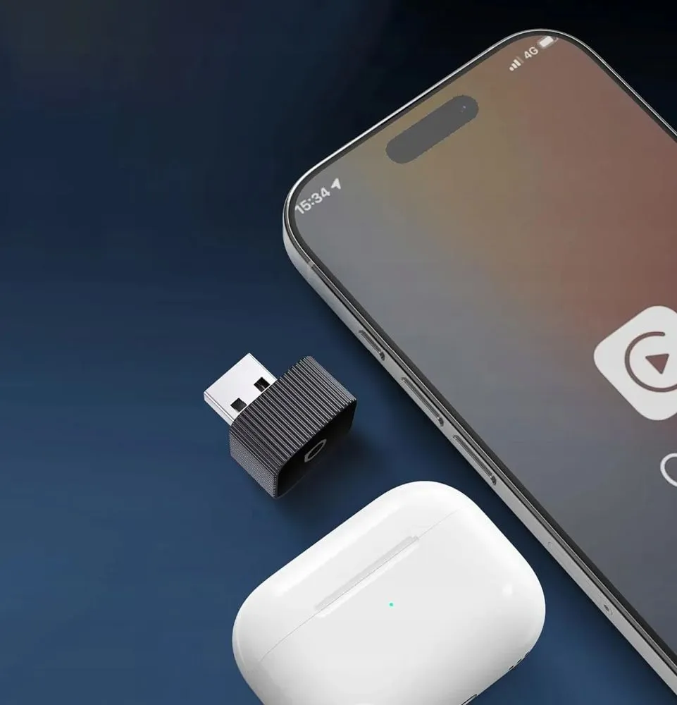 Wireless car adapter OTTOCAST Mini Cube T2 black