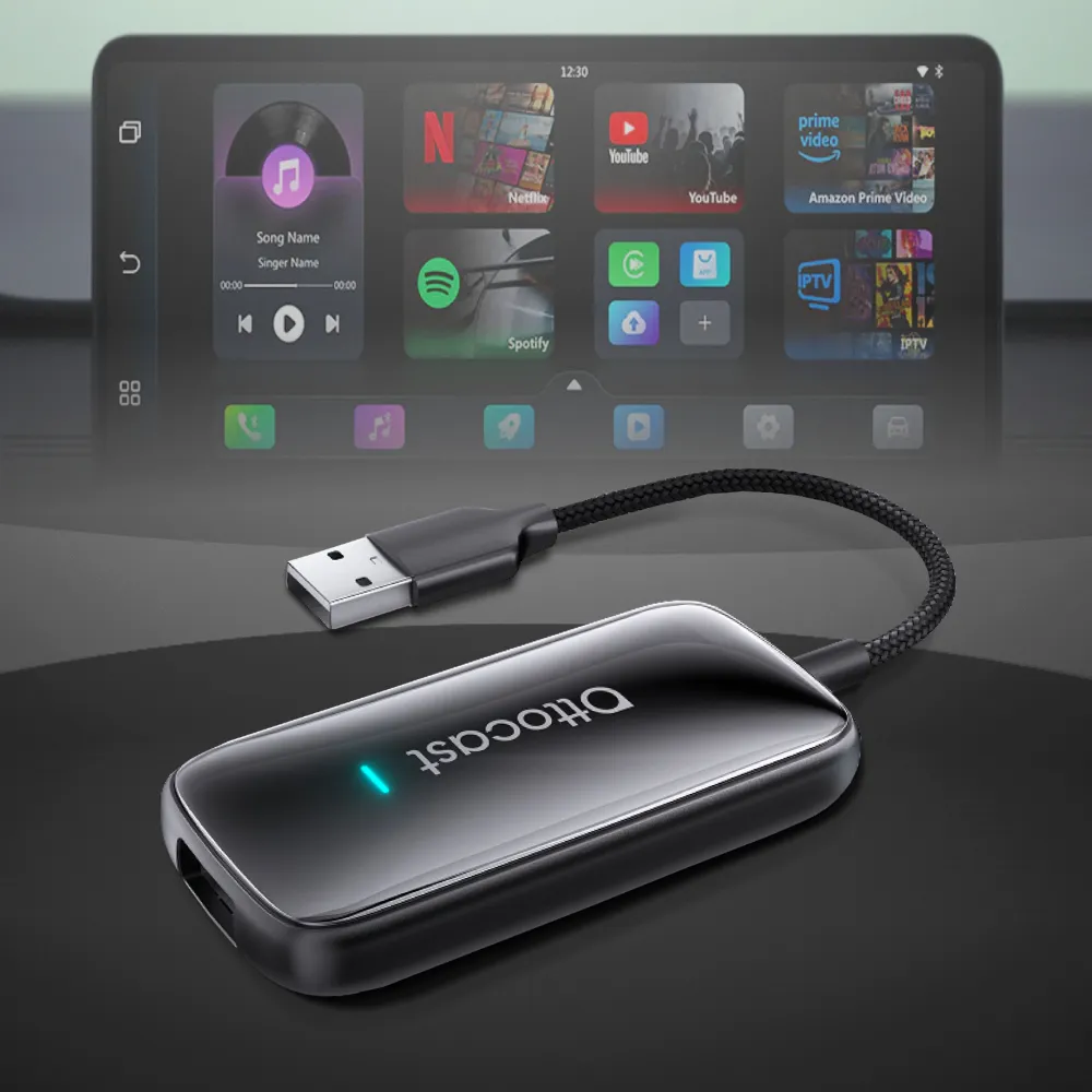 Wireless car adapter OTTOCAST Play2Video CA515-T black