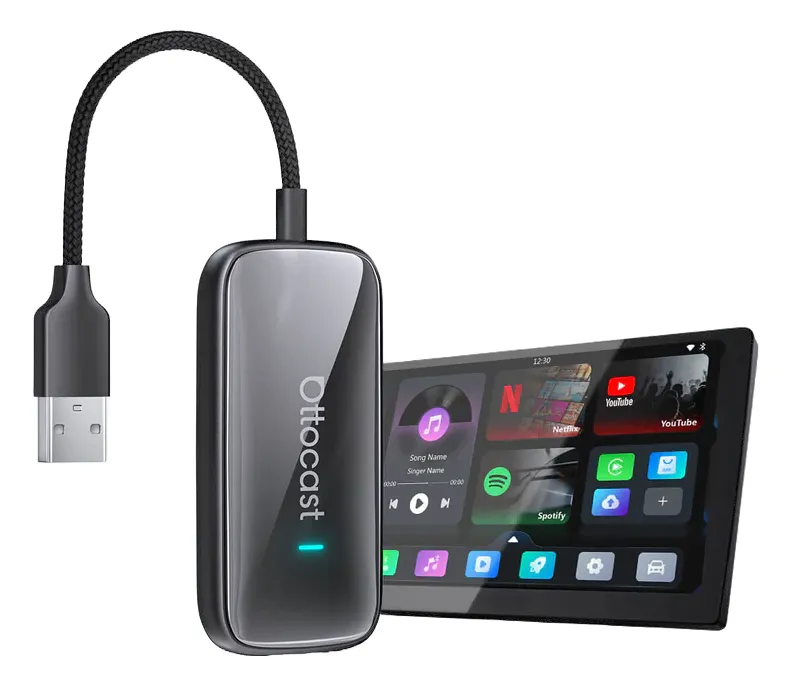 Wireless car adapter OTTOCAST Play2Video CA515-T black