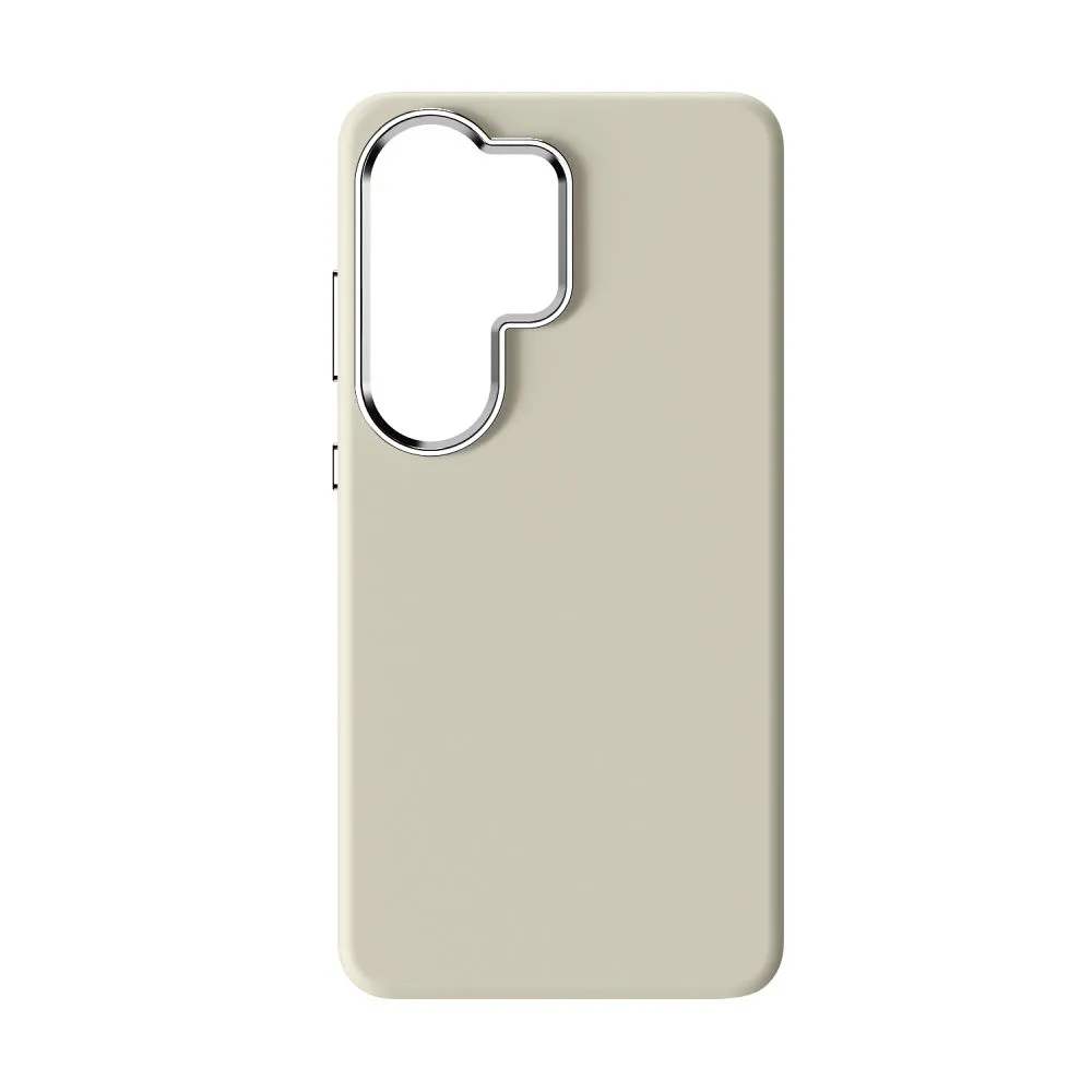 Case passend für Samsung S26 ULTRA Forcell F-Protect Frame Premium kompatibel mit MagSafe antique white