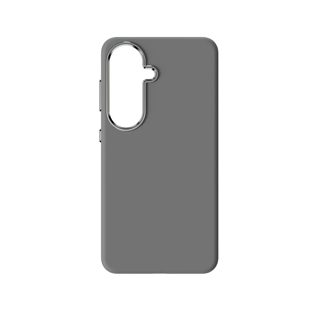 Case passend für Samsung S26 Forcell F-Protect Frame Premium kompatibel mit MagSafe gray