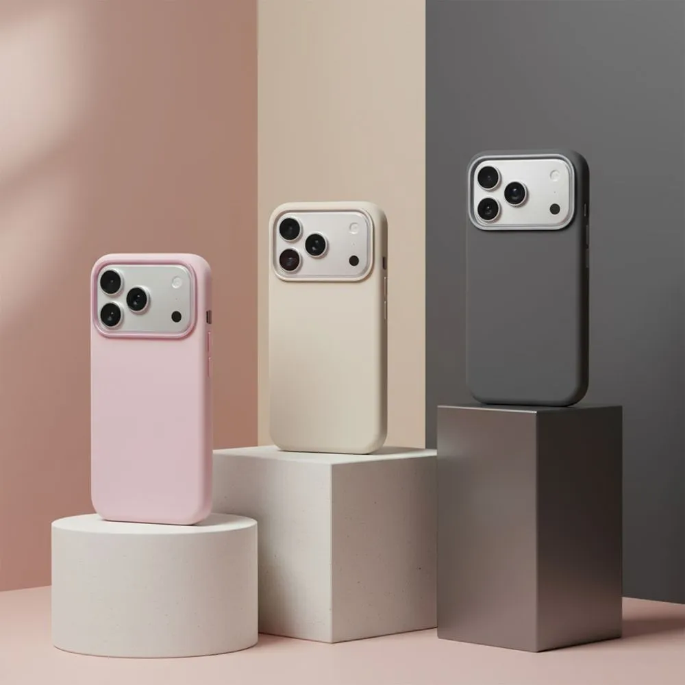 Case passend für Samsung S26 Forcell F-Protect Frame Premium kompatibel mit MagSafe pink