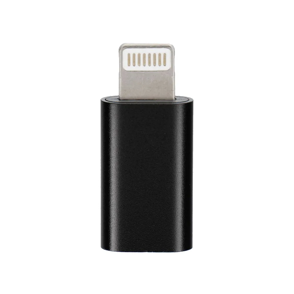 Adapter Type C to Lightning Blue Star - black