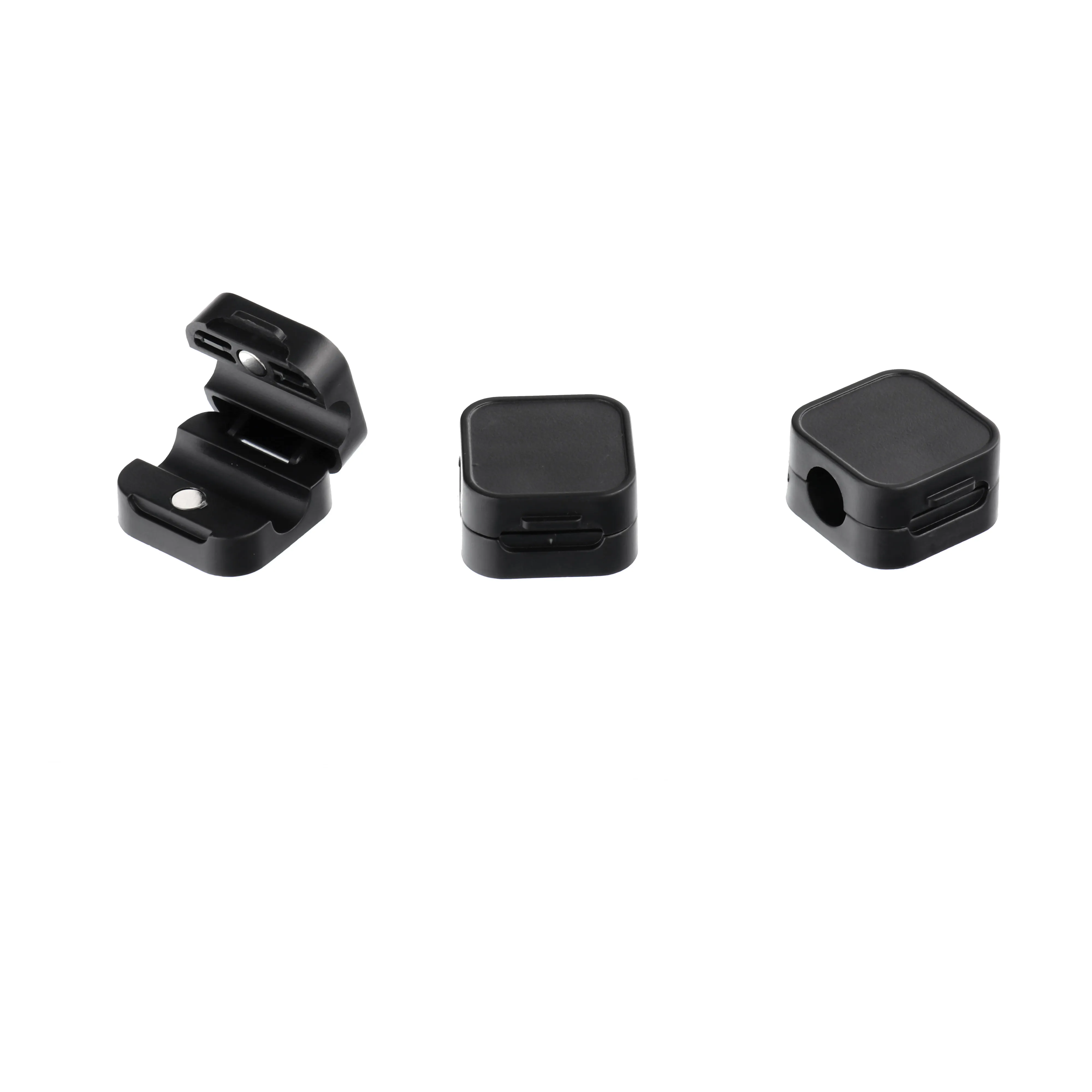 Blue Star PJ-OCZ7 magnetic cable organizer - black (3 pcs.)