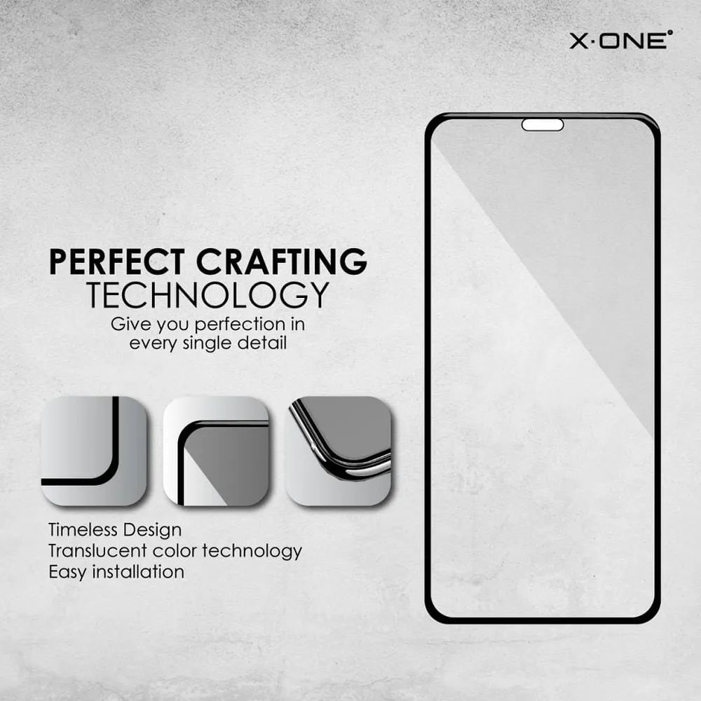 Protector Schutzfolie X-ONE 3D Full Cover - SAM Galaxy S26 Ultra (kleine Größe passend für Etui) Full Face Sekuritglas 9H