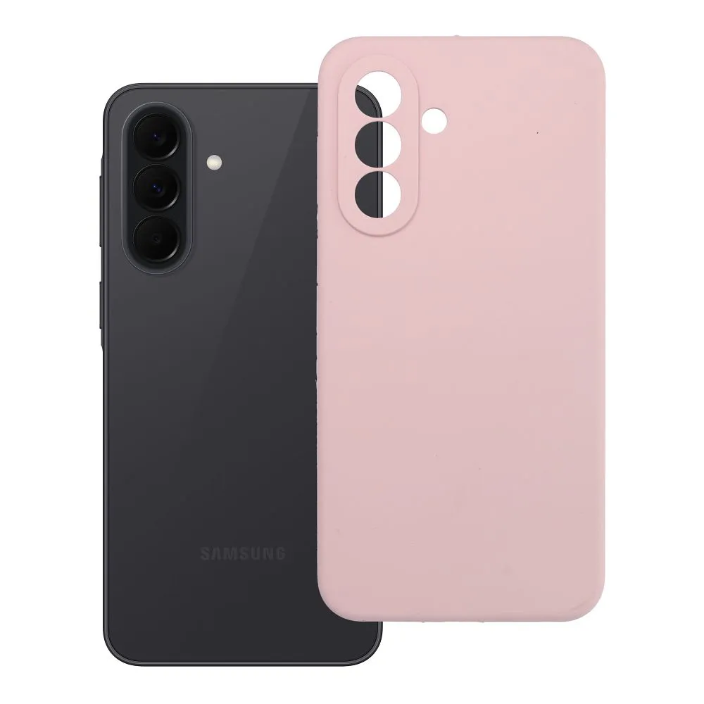 Case passend für Samsung A37 5G Silicone 2mm (camera protection) powder pink