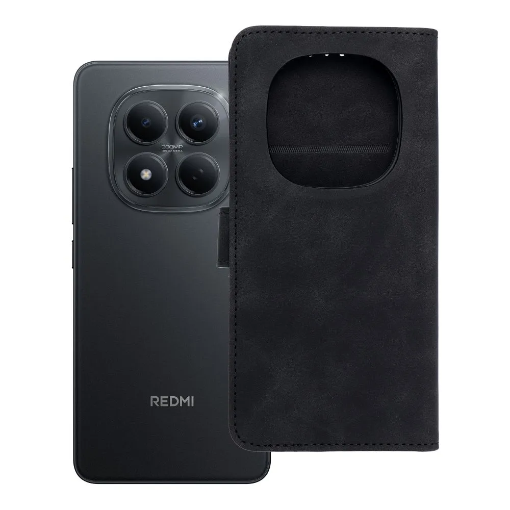 Flip Case for Xiaomi Redmi Note 15 Pro 5G Tender Book Black