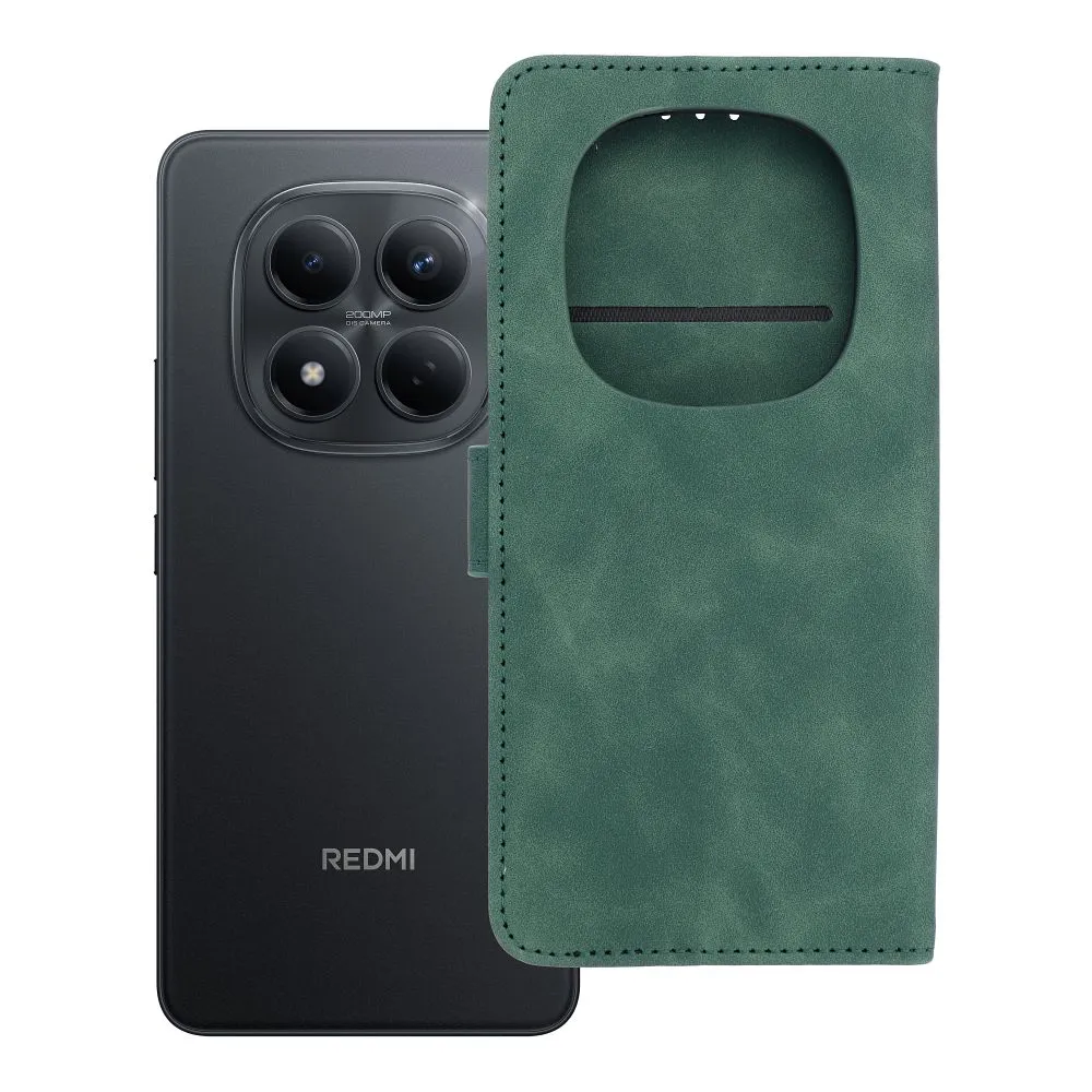 Flip Case for Xiaomi Redmi Note 15 Pro 5G Tender Book green