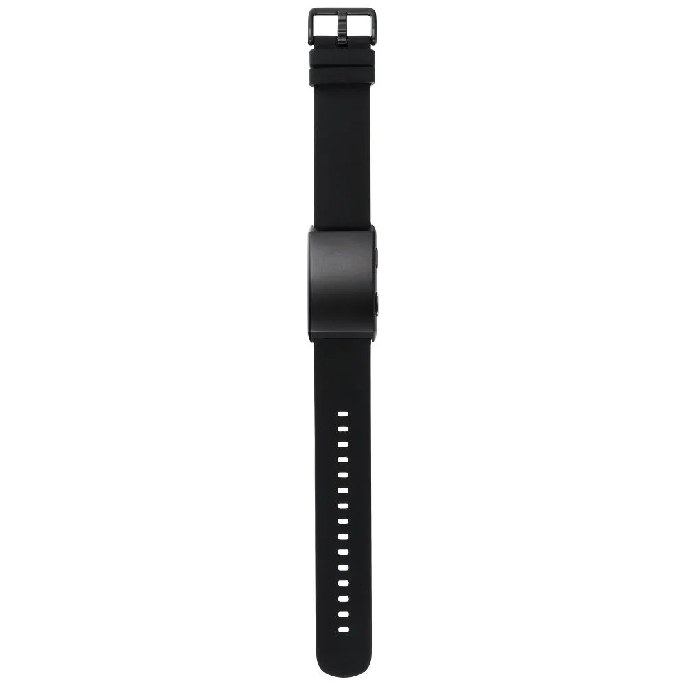 Smart fitness band with IP68 Waterproof Rating, ECG, Heart Rate, HRV, Blood Pressure, SpO2, Sleep & Stress Monitoring TITMO Loop I-110 black