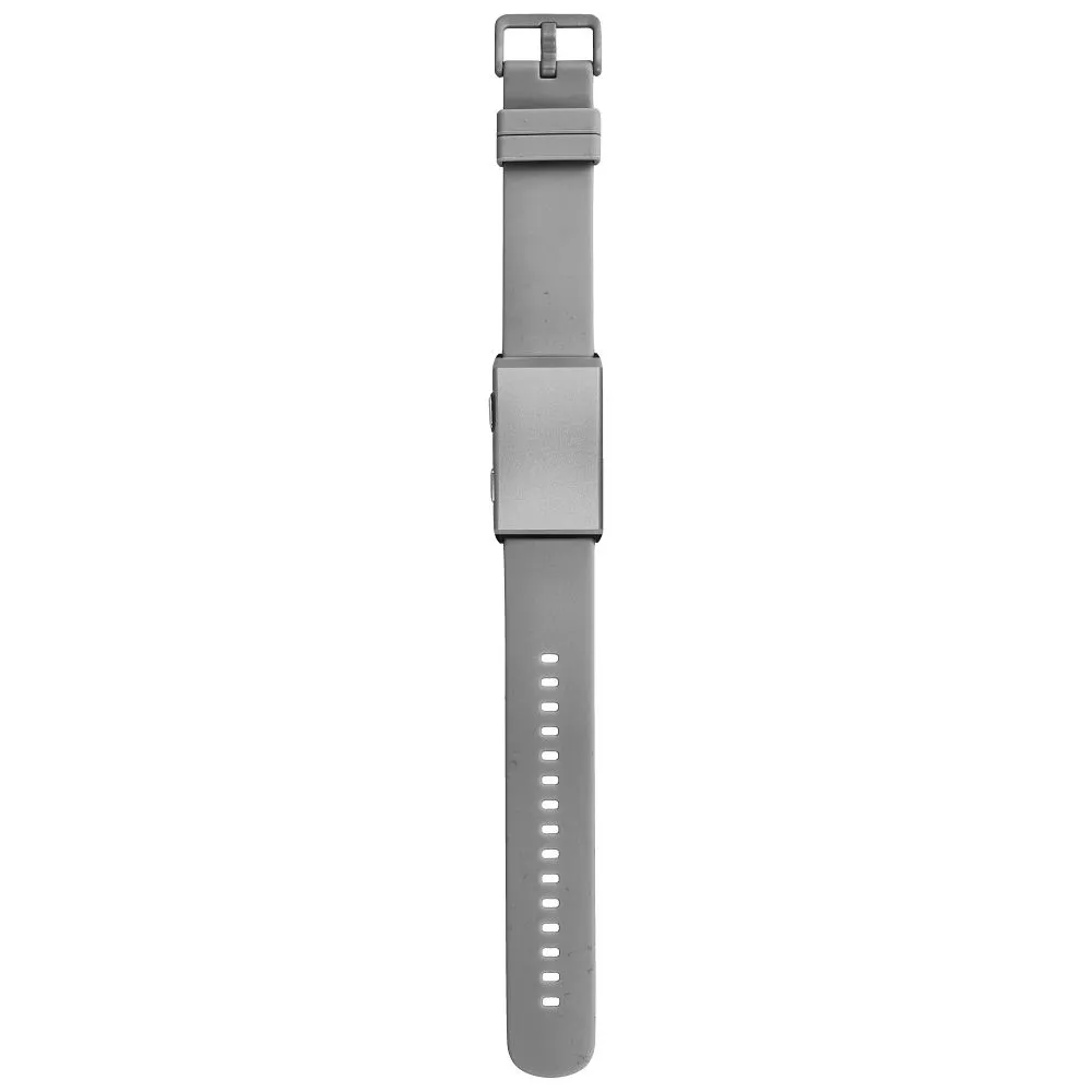 Smart fitness band with IP68 Waterproof Rating, ECG, Heart Rate, HRV, Blood Pressure, SpO2, Sleep & Stress Monitoring TITMO Loop I-110 silver