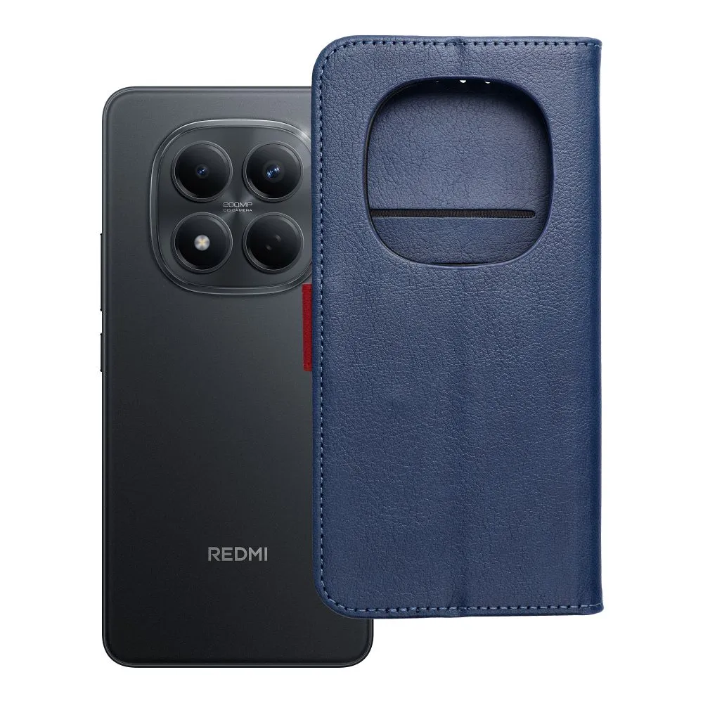 Flip case passend für Xiaomi Redmi NOTE 15 PRO 5G Split Book navy and red