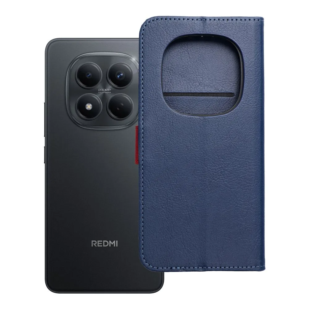 Flip case passend für Xiaomi Redmi NOTE 15 PRO 4G Split Book navy and red