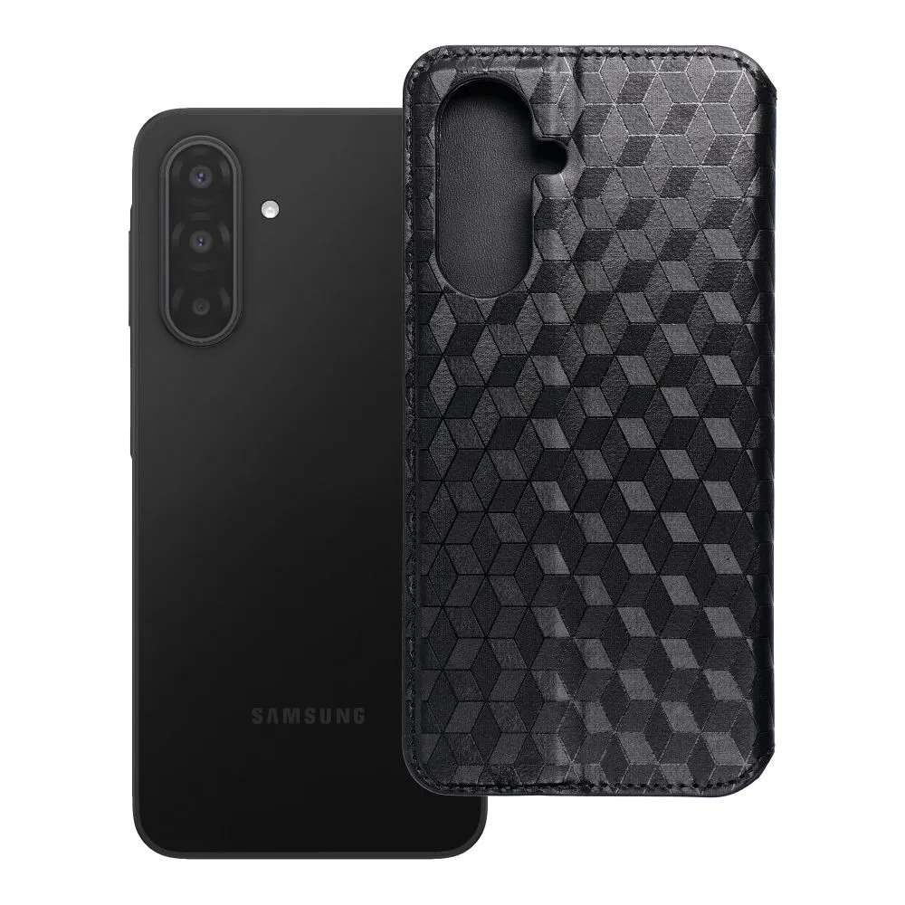 Flip case passend für Samsung A17 Cubic Book black
