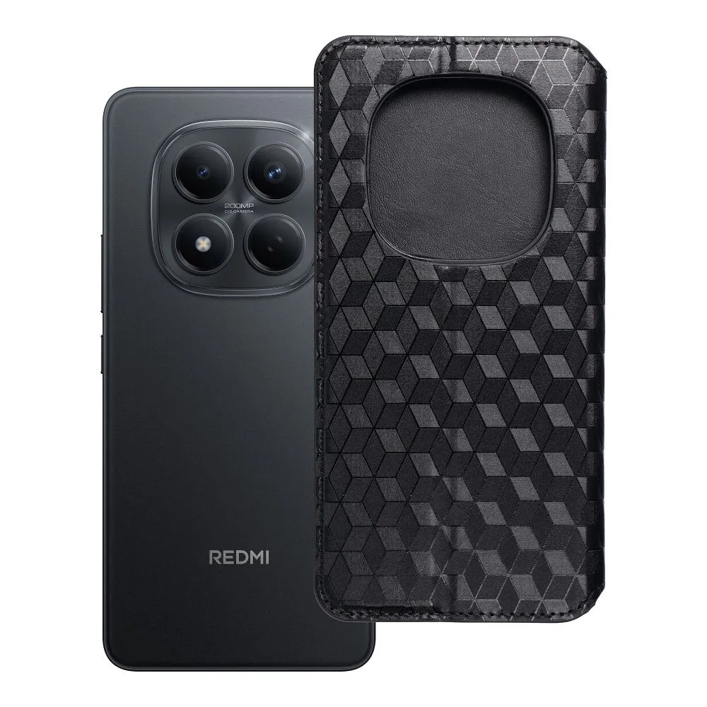 Flip case passend für Xiaomi Redmi NOTE 15 PRO 4G Cubic Book black