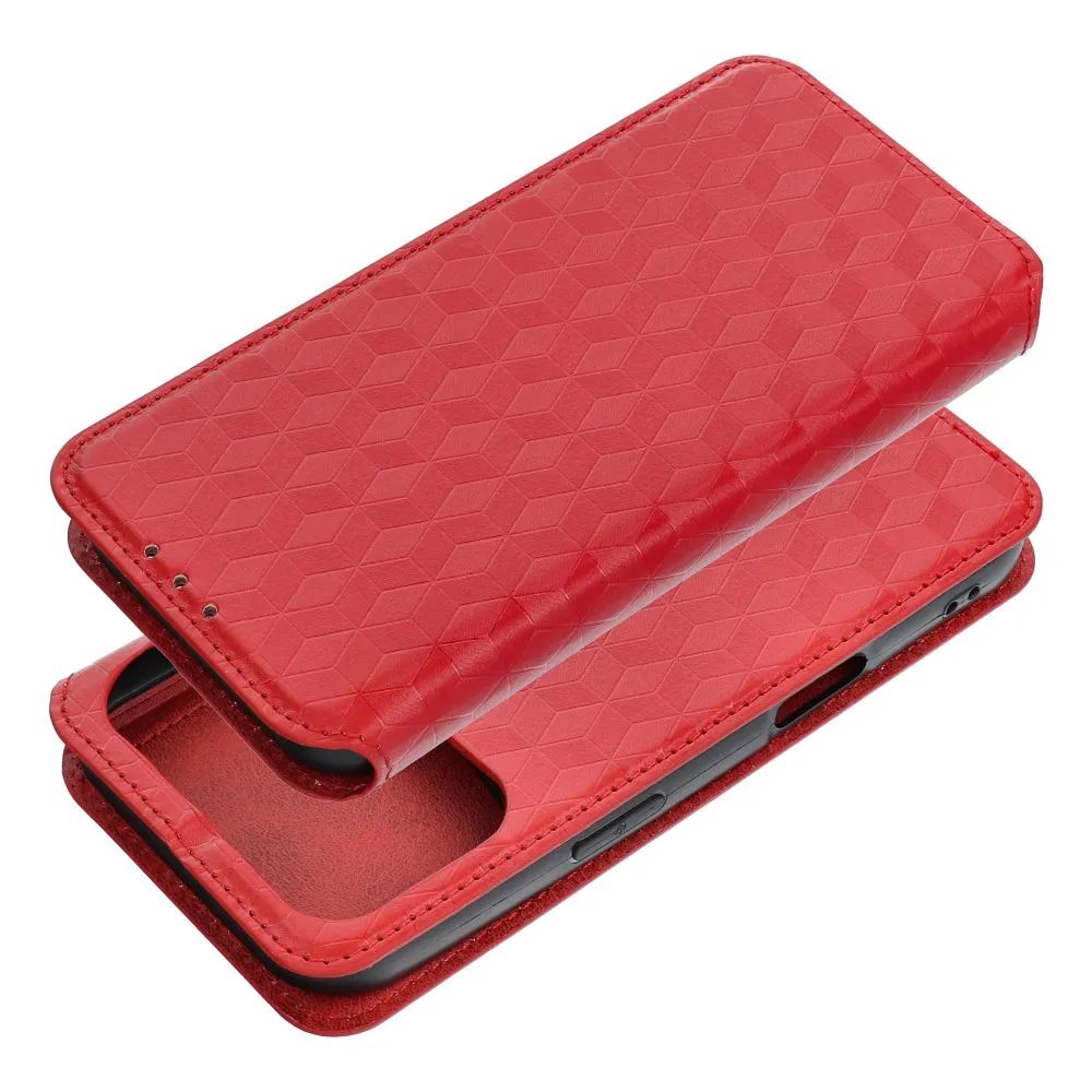 Flip case passend für iPhone 17 PRO MAX / 18 PRO MAX Cubic Book red