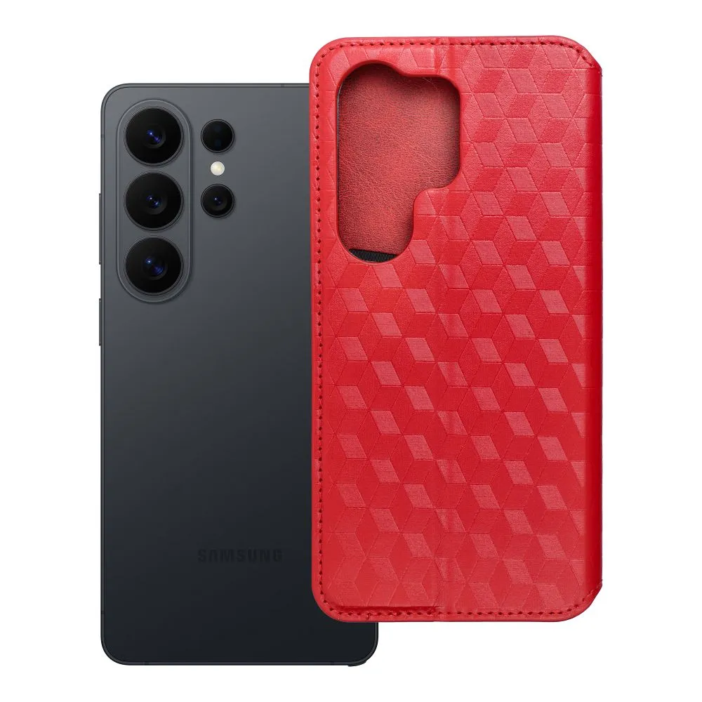 Flip case passend für Xiaomi Redmi NOTE 15 PRO 4G Cubic Book red