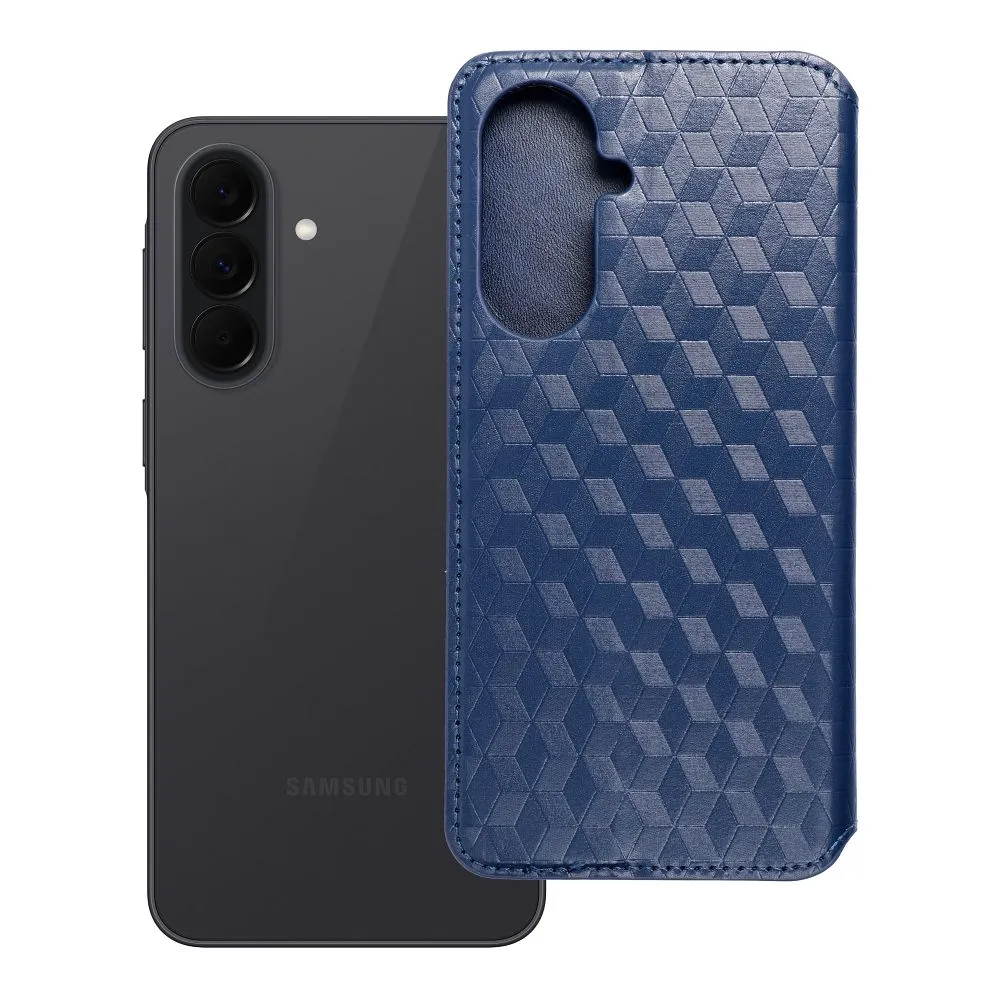 Flip case passend für Samsung A37 Cubic Book blue