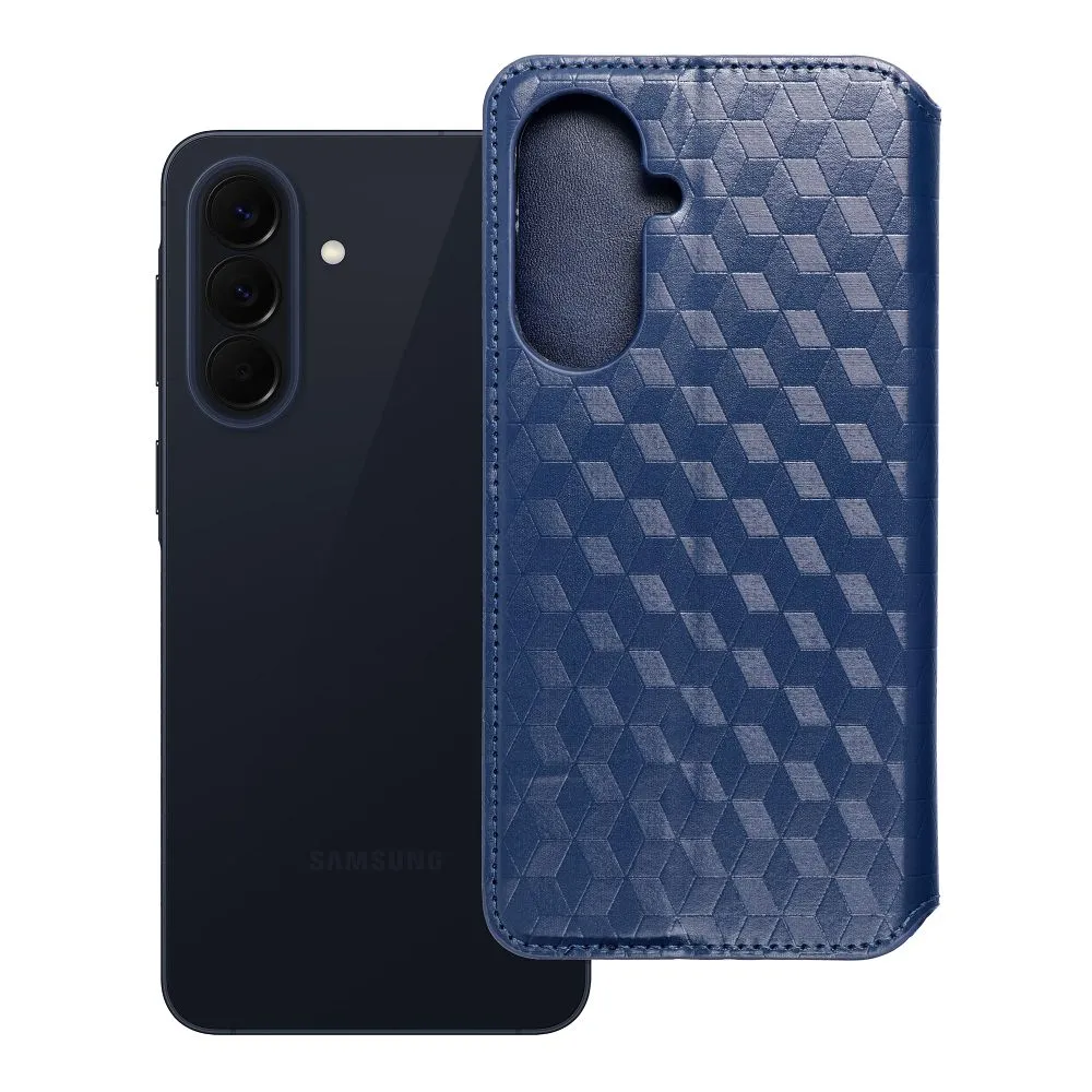 Flip case passend für Samsung A57 5G Cubic Book blue