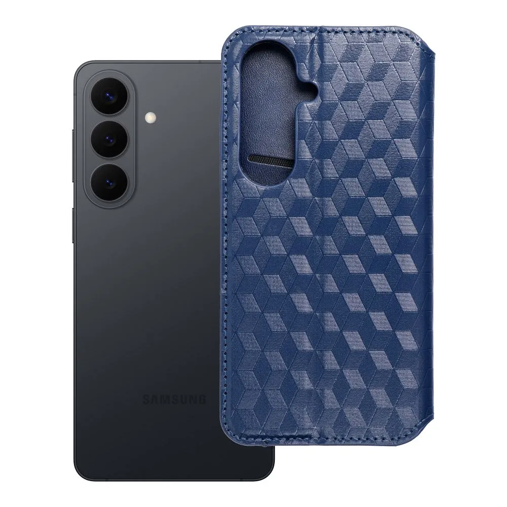 Flip case passend für Samsung S26 Cubic Book blue