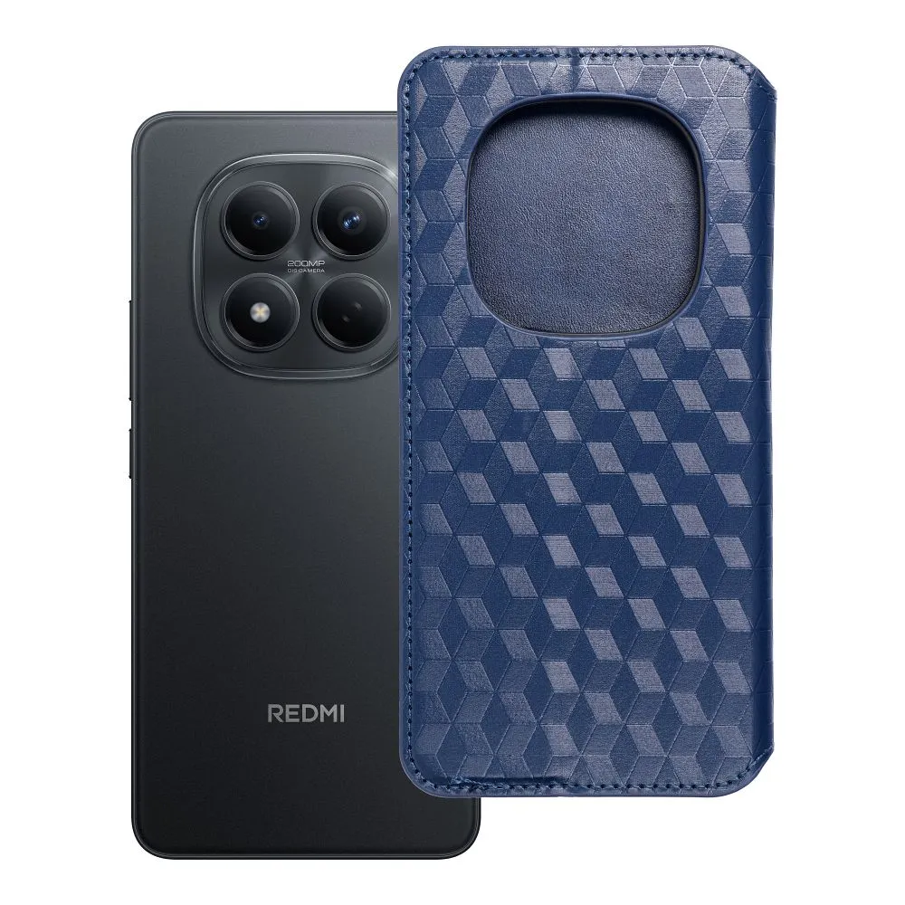 Flip case passend für Xiaomi Redmi NOTE 15 PRO 4G Cubic Book blue