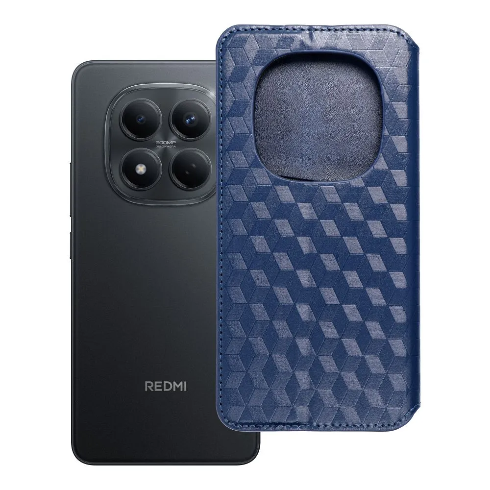 Flip case passend für Xiaomi Redmi NOTE 15 PRO 5G Cubic Book blue