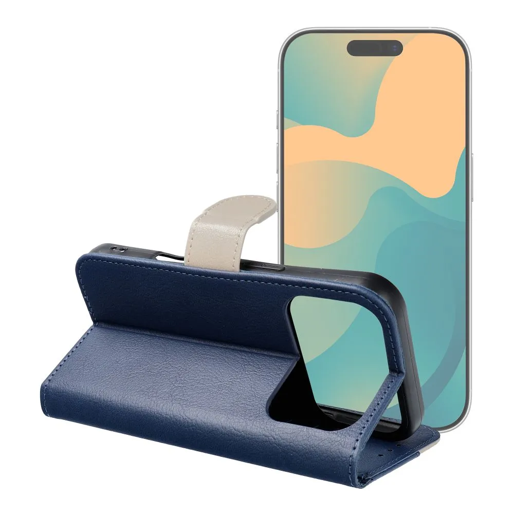 Flip case passend für Xiaomi Redmi NOTE 15 PRO 4G Split Book navy and cream