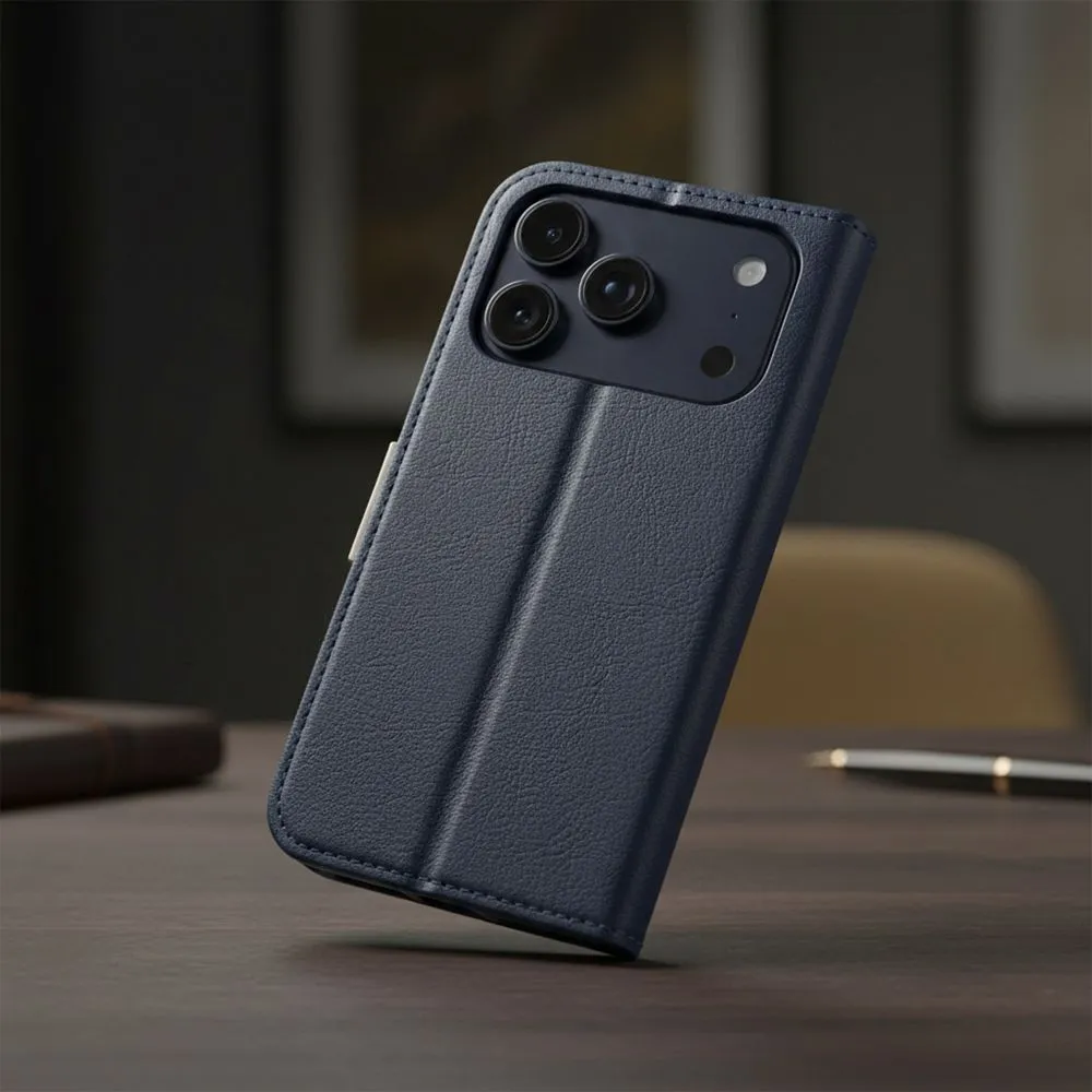 Flip case passend für Xiaomi Redmi NOTE 15 PRO 4G Split Book navy and cream