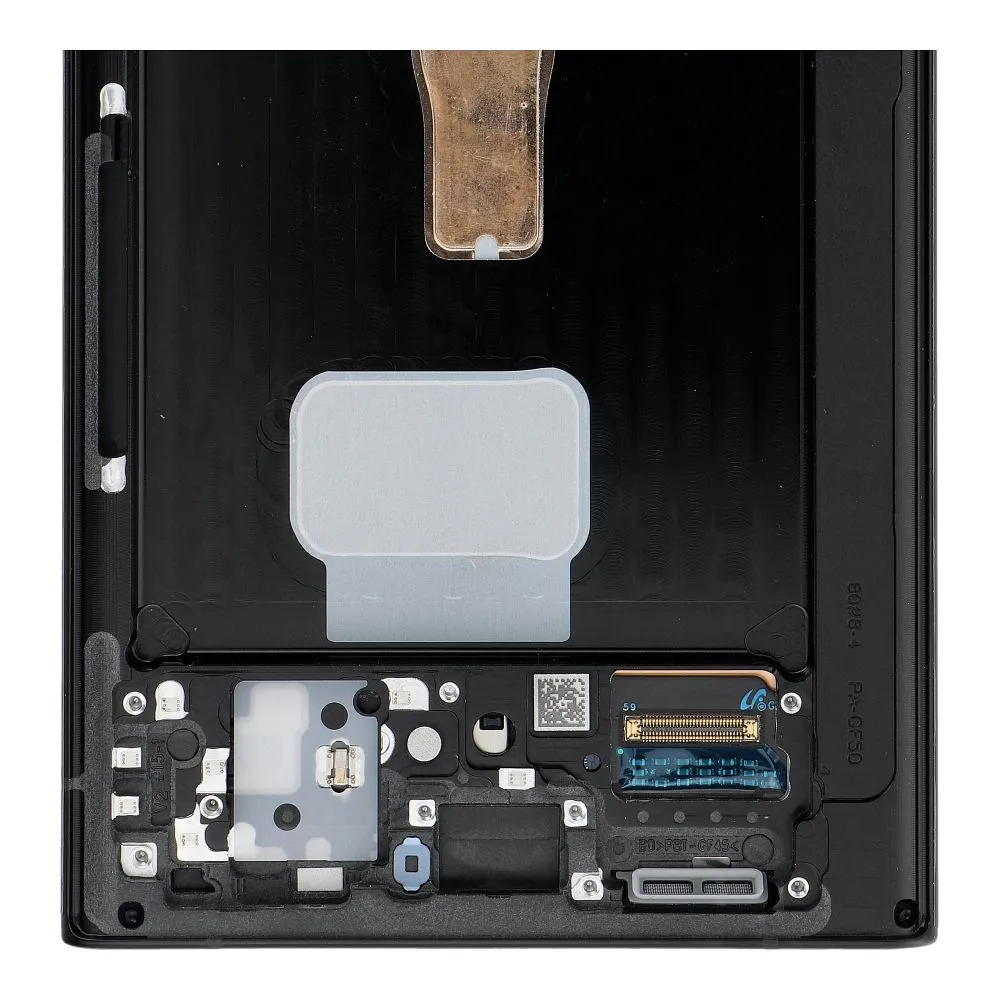 ServicePack LCD Display SAMSUNG S22 Ultra S908 Graphite GH82-27488E