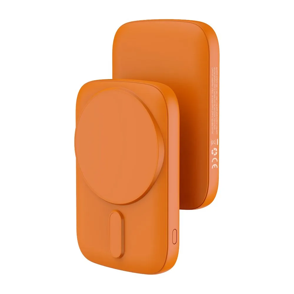 Powerbank kompatibel mit MagSafe Blue Star Slim DG-P8 15W 5000 mAh orange