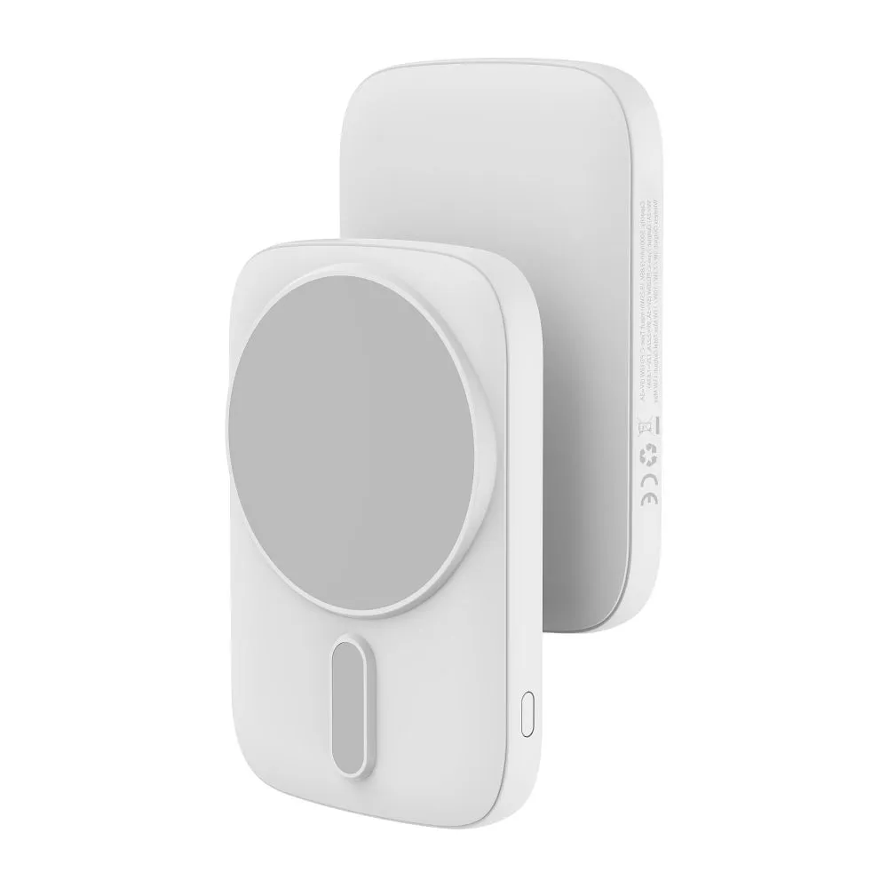 Powerbank kompatibel mit MagSafe Blue Star Slim DG-P8 15W 5000 mAh bialy
