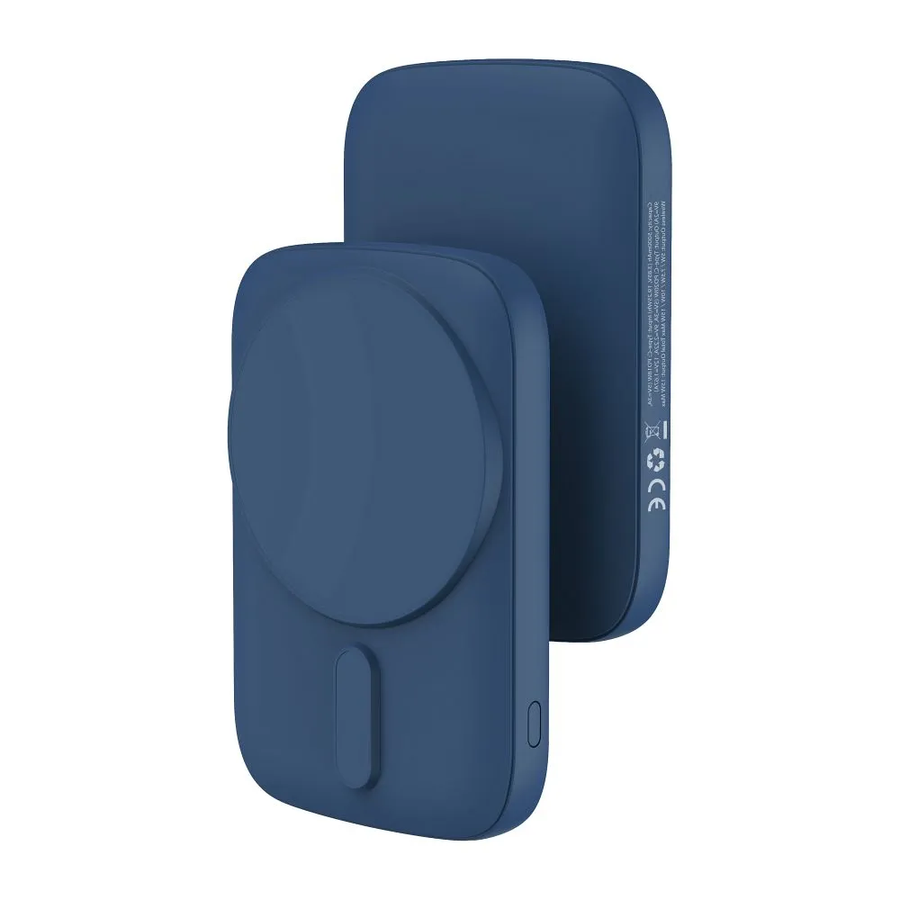 Powerbank kompatibel mit MagSafe Blue Star Slim DG-P8 15W 5000 mAh navy blue