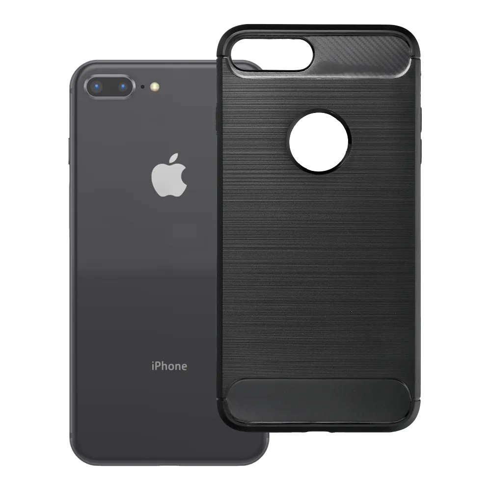 Case passend für iPhone 7 PLUS / 8 PLUS Carbon 2.0 black